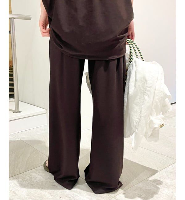 SLOBE IENA「《2枚セット》カットジョーゼットセットアップ」|Tシャツ・カットソー|