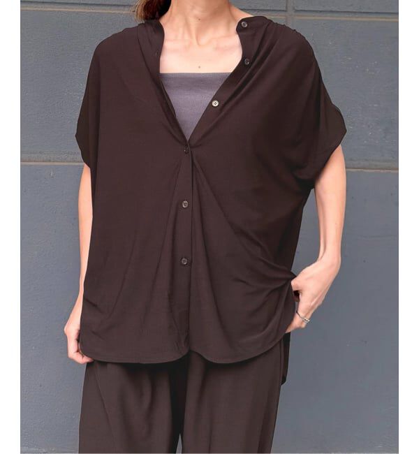 SLOBE IENA「《2枚セット》カットジョーゼットセットアップ」|Tシャツ・カットソー|