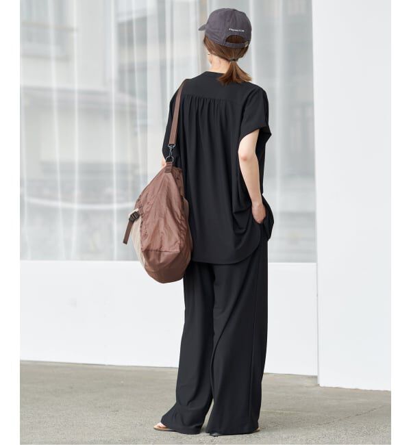 SLOBE IENA「《2枚セット》カットジョーゼットセットアップ」|Tシャツ・カットソー|