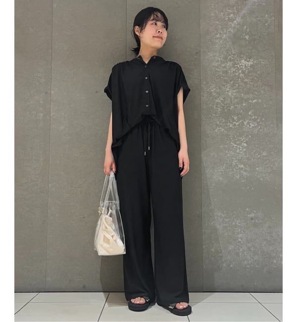 SLOBE IENA「《2枚セット》カットジョーゼットセットアップ」|Tシャツ・カットソー|