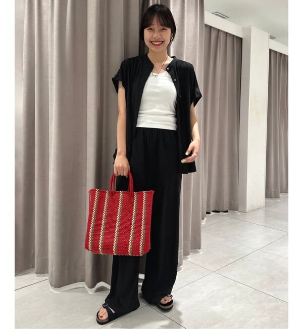 SLOBE IENA「《2枚セット》カットジョーゼットセットアップ」|Tシャツ・カットソー|