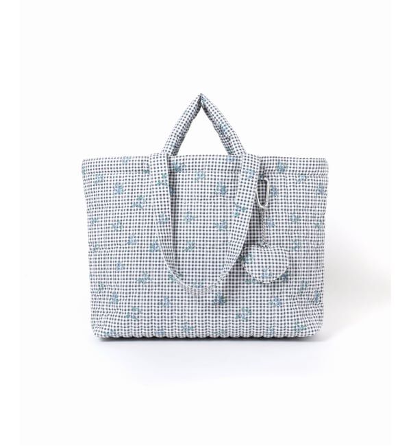 SLOBE IENA「《WEB限定/追加2》Margaux Dereume &times; SLOBE キルティングトートバッグ」|トートバッグ|