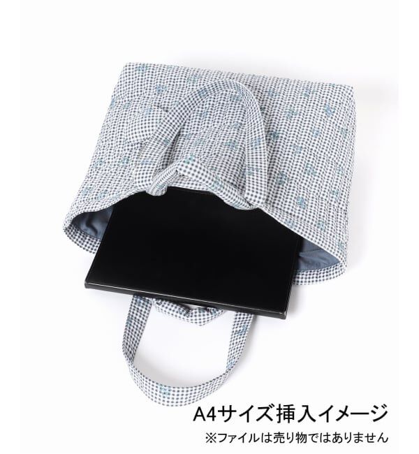 SLOBE IENA「《WEB限定/追加2》Margaux Dereume &times; SLOBE キルティングトートバッグ」|トートバッグ|