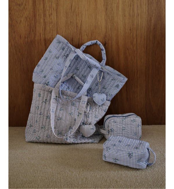 SLOBE IENA「《WEB限定/追加2》Margaux Dereume &times; SLOBE キルティングトートバッグ」|トートバッグ|
