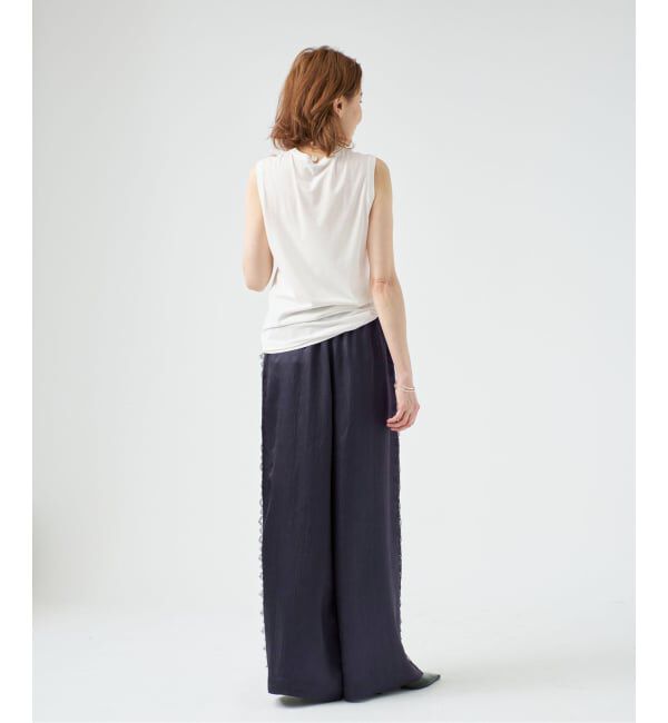 VERMEIL par iena「キュプラコットンノースリーブ」|Tシャツ・カットソー|