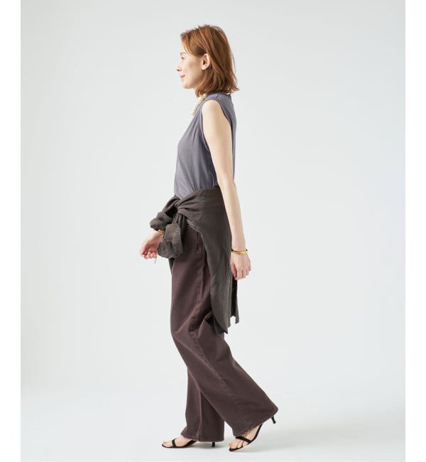 VERMEIL par iena「キュプラコットンノースリーブ」|Tシャツ・カットソー|
