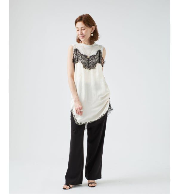 VERMEIL par iena「Petite Lace ドレス」|ワンピース|