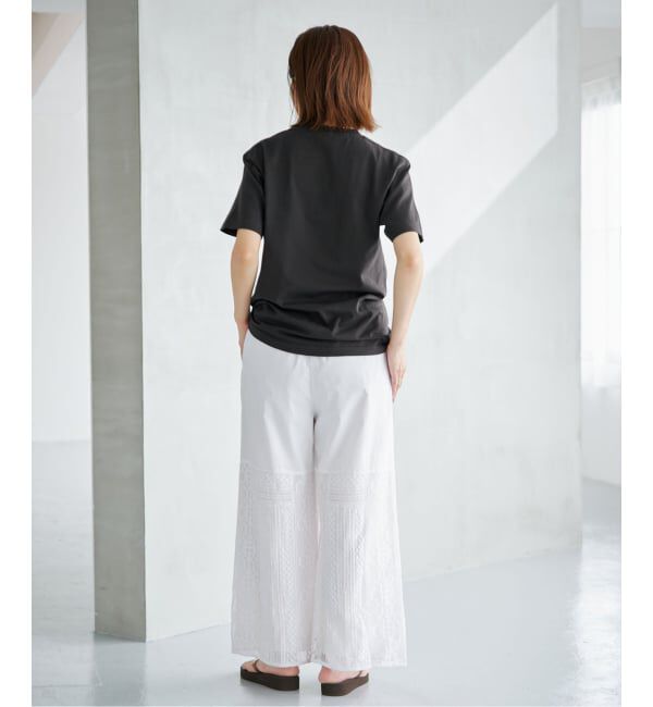 IENA「《手洗い可》ENパッチワークレースイージーパンツ」|その他|