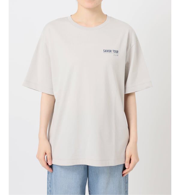 IENA「《追加》バックロゴツアーTシャツ」|Tシャツ・カットソー|