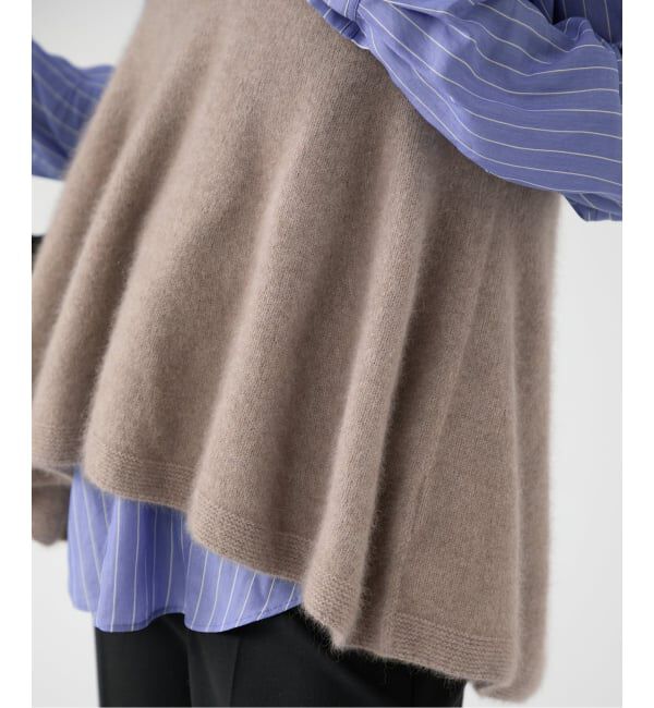 IENA「《追加予約》enrica/エンリカ FLARE KNIT TOP KNIT246」|ニット・セーター|