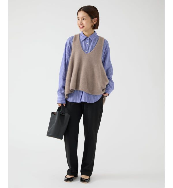 IENA「《追加予約》enrica/エンリカ FLARE KNIT TOP KNIT246」|ニット・セーター|
