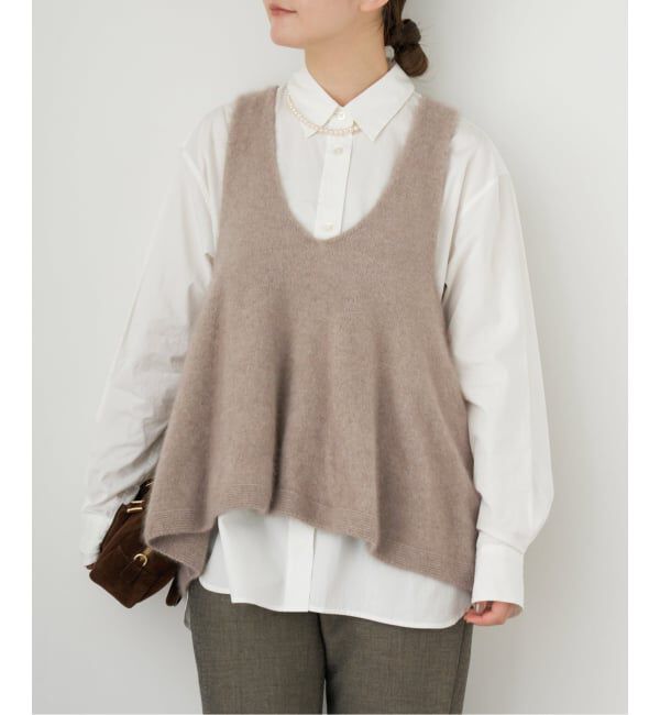 IENA「《追加予約》enrica/エンリカ FLARE KNIT TOP KNIT246」|ニット・セーター|