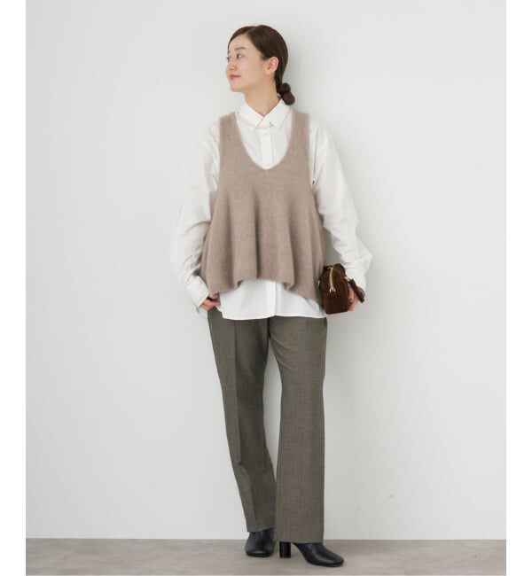 IENA「《追加予約》enrica/エンリカ FLARE KNIT TOP KNIT246」|ニット・セーター|
