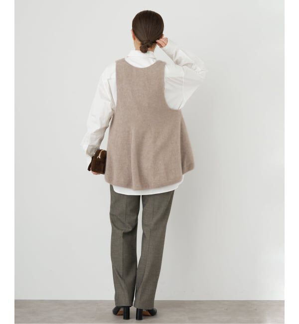 IENA「《追加予約》enrica/エンリカ FLARE KNIT TOP KNIT246」|ニット・セーター|