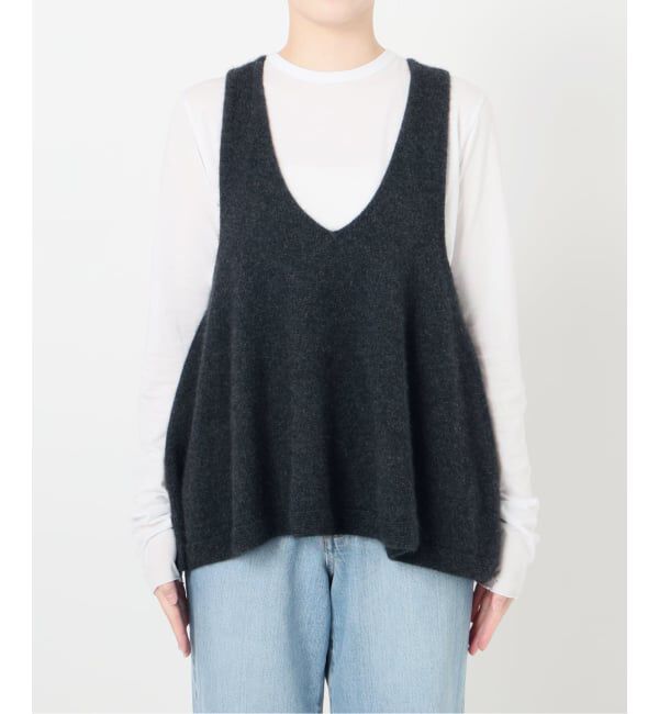 IENA「《追加予約》enrica/エンリカ FLARE KNIT TOP KNIT246」|ニット・セーター|