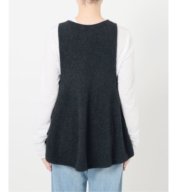 IENA「《追加予約》enrica/エンリカ FLARE KNIT TOP KNIT246」|ニット・セーター|