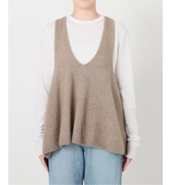 IENA「《追加予約》enrica/エンリカ FLARE KNIT TOP KNIT246」|ニット・セーター|