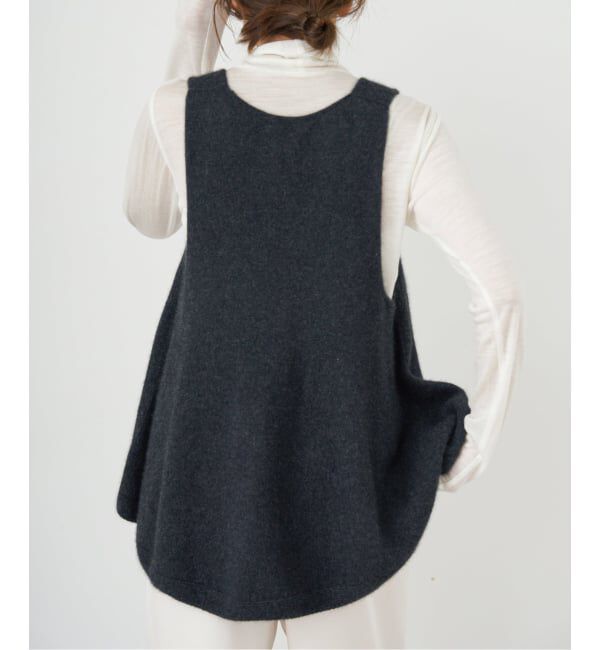 IENA「《追加予約》enrica/エンリカ FLARE KNIT TOP KNIT246」|ニット・セーター|