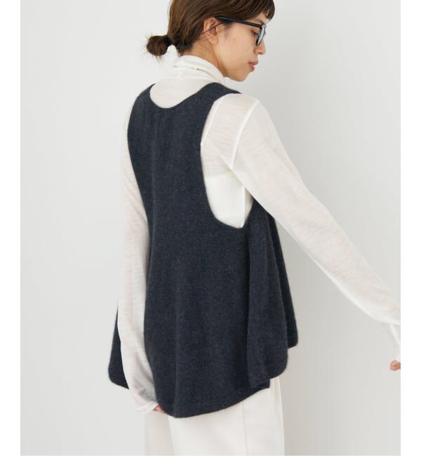IENA「《追加予約》enrica/エンリカ FLARE KNIT TOP KNIT246」|ニット・セーター|
