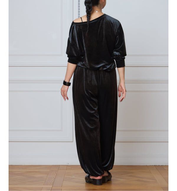 IENA LA BOUCLE「《予約》IENA LA BOUCLEトリアセベロアイージーパンツ」|その他|