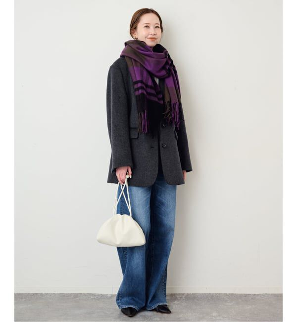 SLOBE IENA「《追加予約》TWEED MILL/ツイードミル ストール」|ストール|