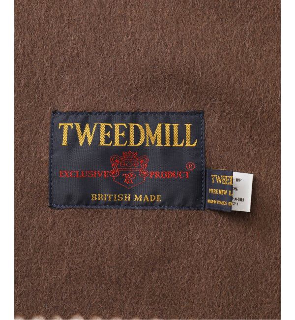 SLOBE IENA「《追加予約》TWEED MILL/ツイードミル ストール」|ストール|