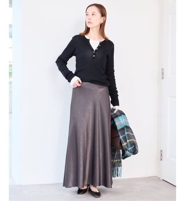 SLOBE IENA「《追加予約》TWEED MILL/ツイードミル ストール」|ストール|
