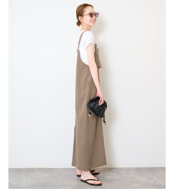 SLOBE IENA「《追加予約》UNIVERSAL OVERALL SLOBE別注 ジャンパースカート」|ワンピース|