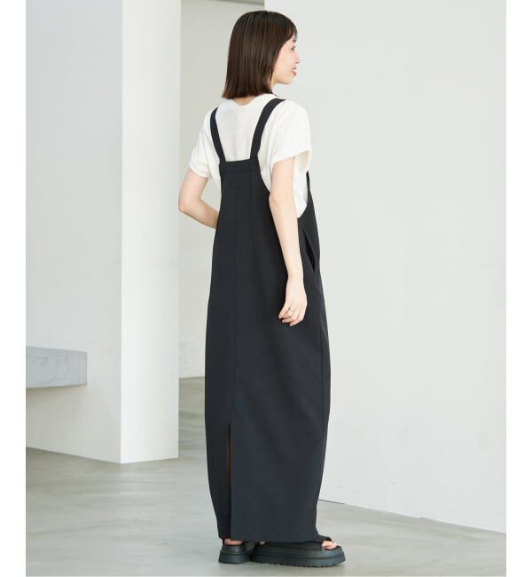 SLOBE IENA「《追加予約》UNIVERSAL OVERALL SLOBE別注 ジャンパースカート」|ワンピース|