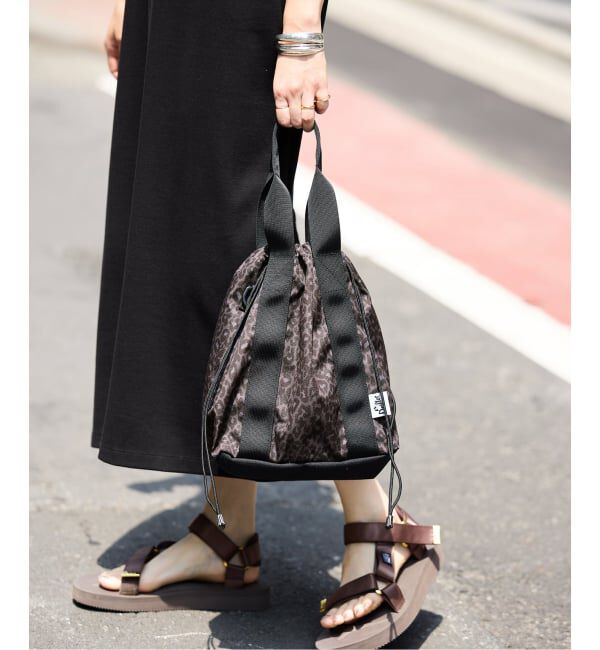SLOBE IENA「《追加3予約》DRIFTER/ドリフター HANDLE BUCKET TOTE」|ショルダー・メッセンジャー|グレー