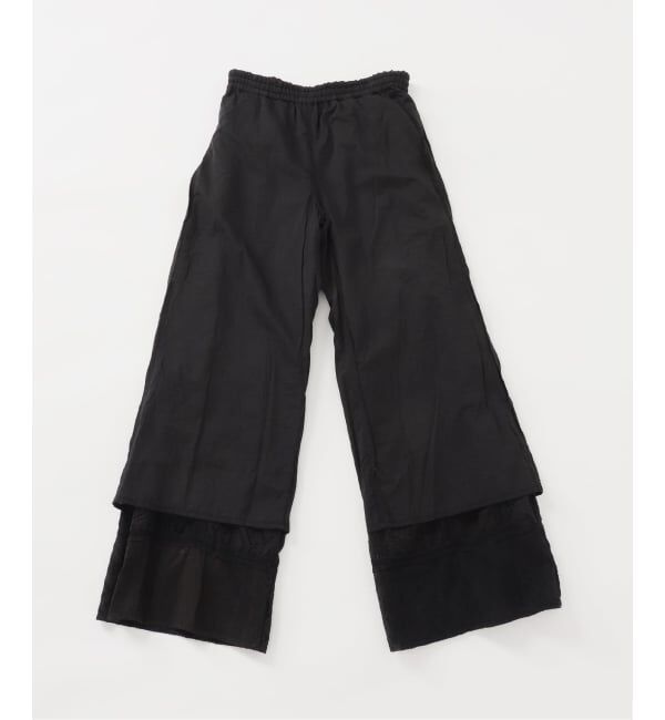 IENA LA BOUCLE「《予約》IENA LA BOUCLE レースアソートイージーパンツ」|その他|