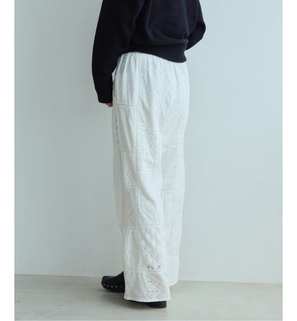 IENA LA BOUCLE「《予約》IENA LA BOUCLE レースアソートイージーパンツ」|その他|