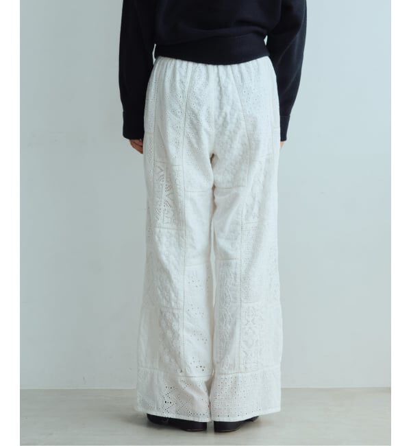 IENA LA BOUCLE「《予約》IENA LA BOUCLE レースアソートイージーパンツ」|その他|