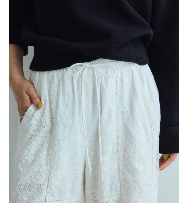 IENA LA BOUCLE「《予約》IENA LA BOUCLE レースアソートイージーパンツ」|その他|