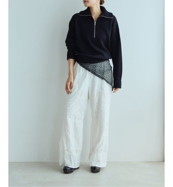 IENA LA BOUCLE「《予約》IENA LA BOUCLE レースアソートイージーパンツ」|その他|