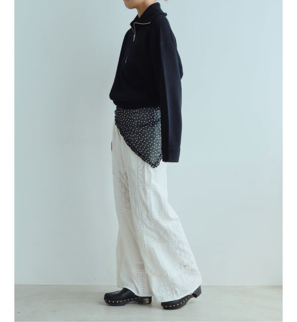 IENA LA BOUCLE「《予約》IENA LA BOUCLE レースアソートイージーパンツ」|その他|