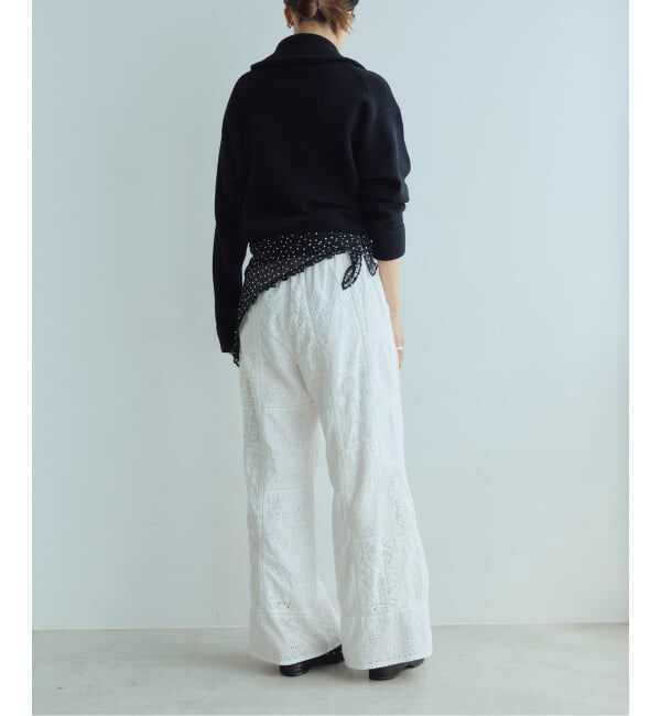 IENA LA BOUCLE「《予約》IENA LA BOUCLE レースアソートイージーパンツ」|その他|