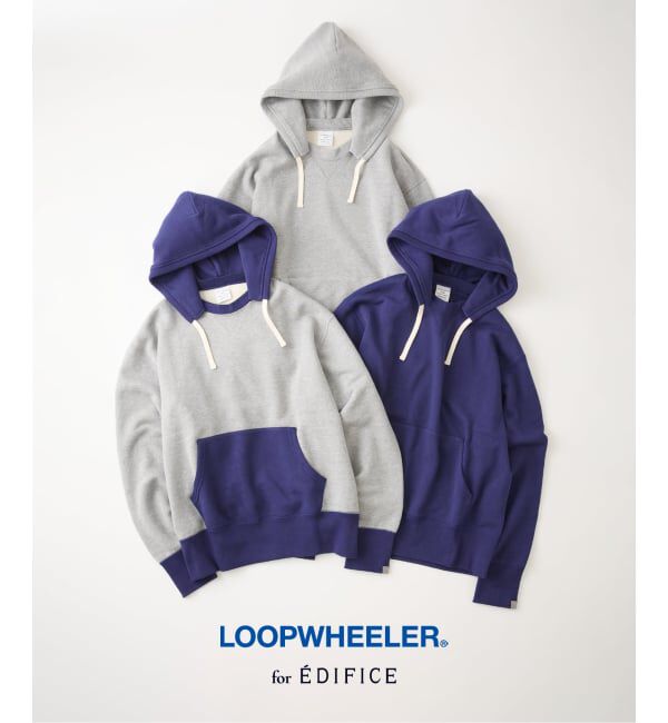 EDIFICE「《予約》LOOPWHEELER for LOWERCASE 別注 After Hood Sweatshirt」|パーカー|