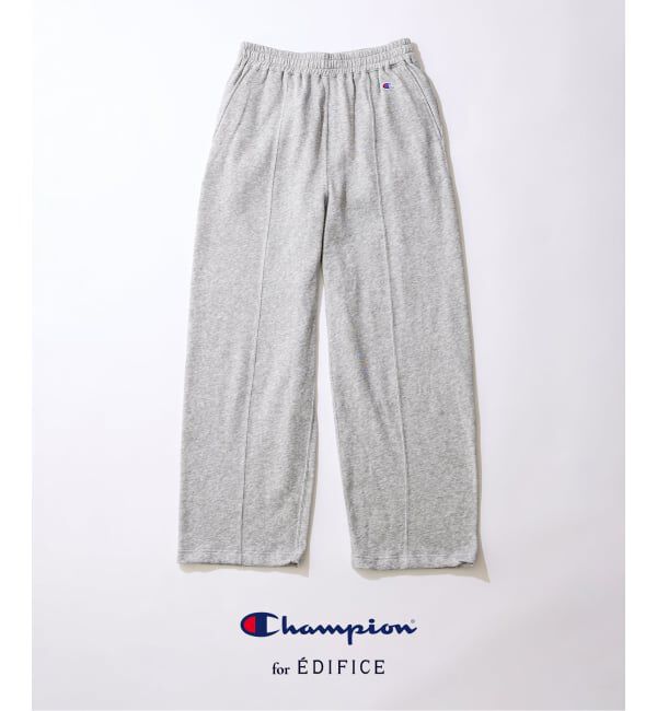 EDIFICE「《予約》Champion / チャンピオン for EDIFICE「L.W.D.」Sweat Pants」|その他|グレーB
