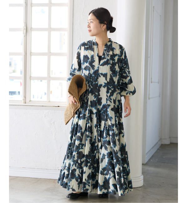 JOURNAL STANDARD「オリエンタルプリントワンピース」|ワンピース|ブルー A