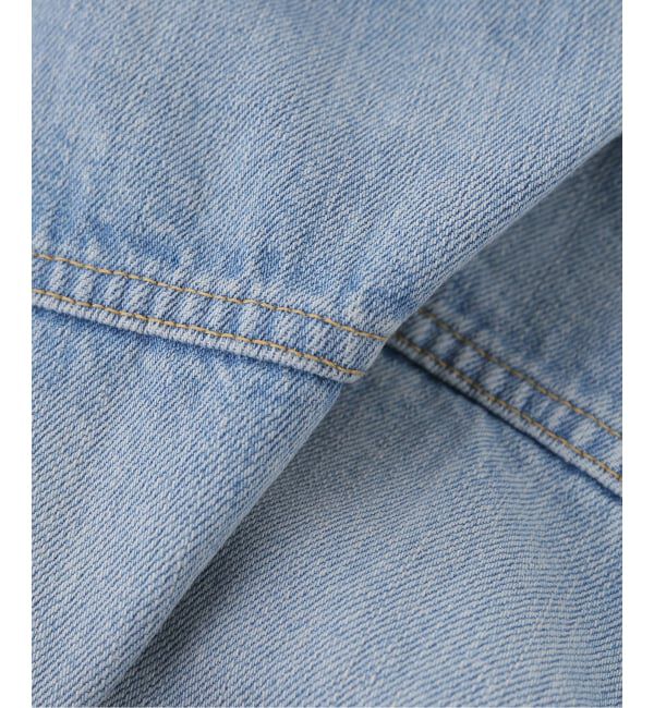 JOURNAL STANDARD「【HOLIDAY/ホリデイ】 DAMAGE DENIM PADDED SHOULDER JAC」|デニムジャケット|