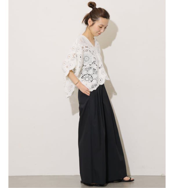 JOURNAL STANDARD relume「コットンリネンタックワイドパンツ」|その他|