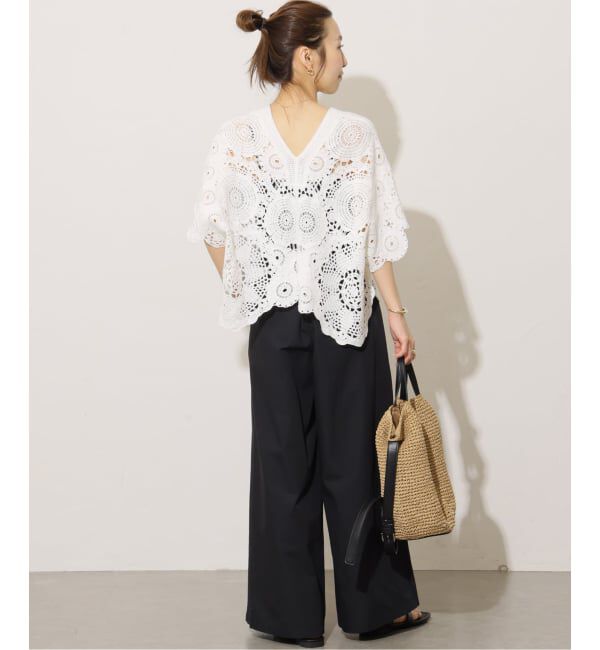 JOURNAL STANDARD relume「コットンリネンタックワイドパンツ」|その他|