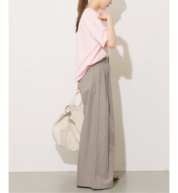JOURNAL STANDARD relume「コットンリネンタックワイドパンツ」|その他|