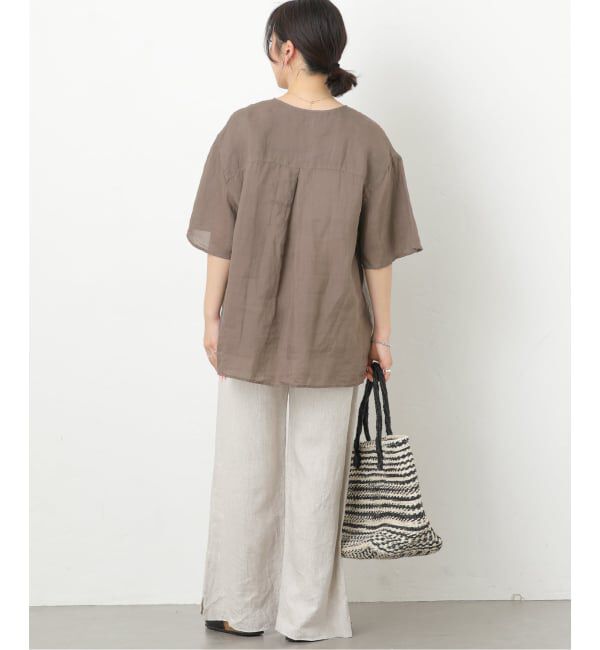 JOURNAL STANDARD relume「ガーメントダイラミーVネックプルオーバー」|シャツ・ブラウス|