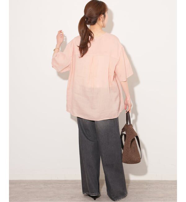 JOURNAL STANDARD relume「ガーメントダイラミーVネックプルオーバー」|シャツ・ブラウス|