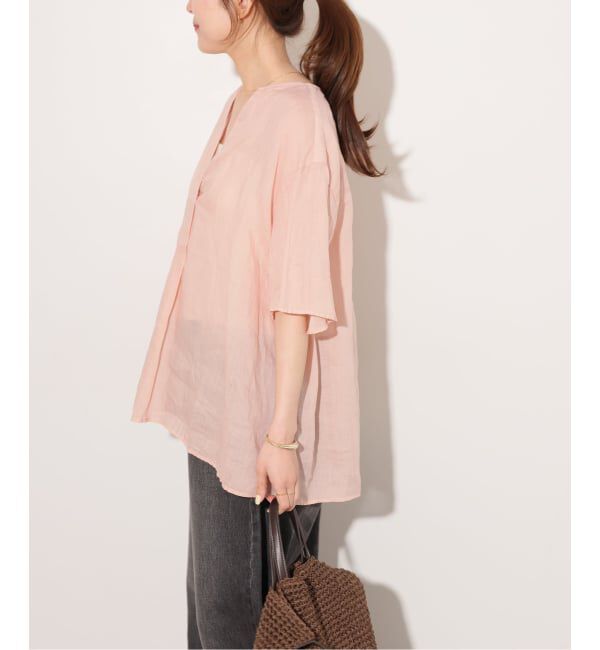 JOURNAL STANDARD relume「ガーメントダイラミーVネックプルオーバー」|シャツ・ブラウス|