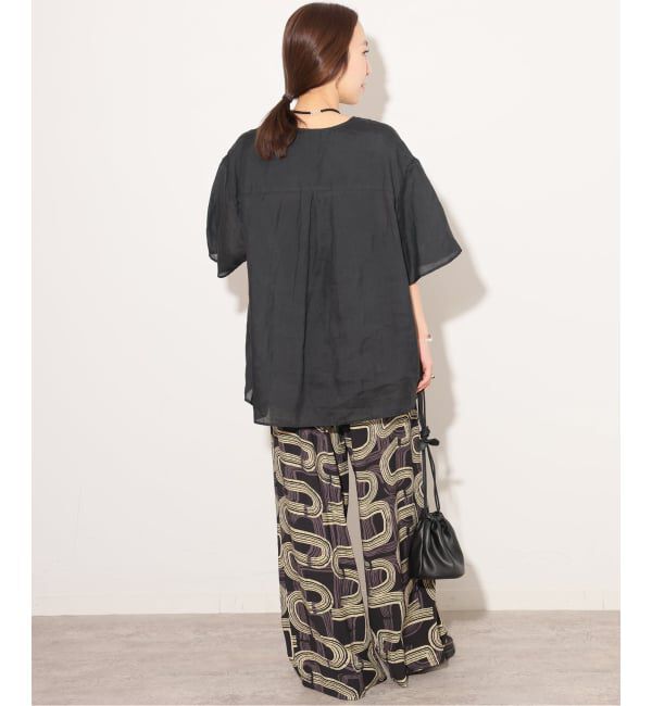 JOURNAL STANDARD relume「ガーメントダイラミーVネックプルオーバー」|シャツ・ブラウス|