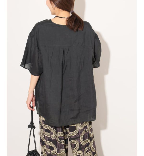 JOURNAL STANDARD relume「ガーメントダイラミーVネックプルオーバー」|シャツ・ブラウス|