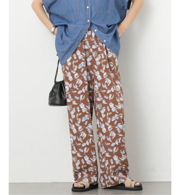 JOURNAL STANDARD relume「リーフパターンリラックスパンツ」|その他|